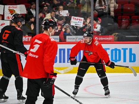 Открытая тренировка «Авангарда» перед вторым раундом плей-офф