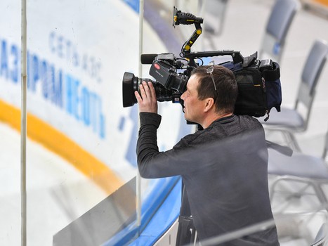 Открытая тренировка "Авангарда" для СМИ