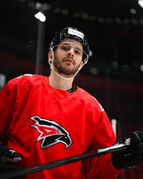 Тренировка «Авангарда» перед первым матчем серии с ЦСКА