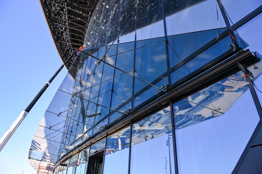 Александр Крылов на G-Drive Арене и в Хоккейной Академии «Авангард»