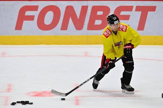 Первая тренировка Владимира Ткачева с основным составом