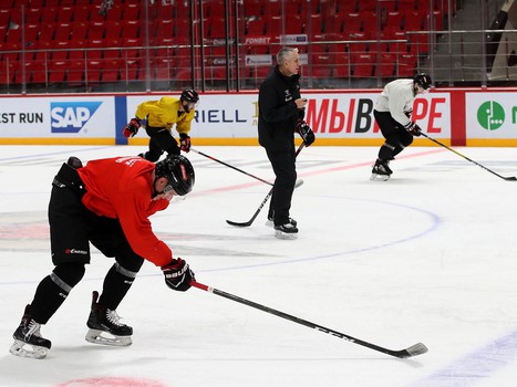 Раскатка «Авангарда» перед матчем с «Салаватом Юлаевым»