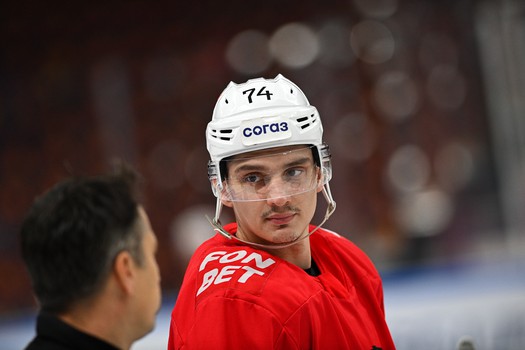 Раскатка «Авангарда» перед пятым матчем серии в Магнитогорске