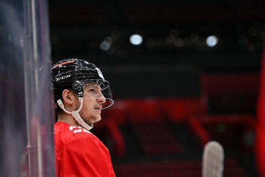 Раскатка «Авангарда» перед пятым матчем серии с «Сибирью»