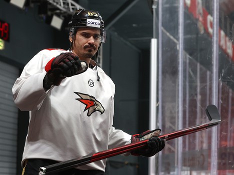 Раскатка «Авангарда» перед матчем с ХК «Сочи»