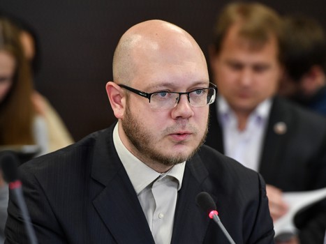 Владимир Шалаев на круглом столе "Люди Омска: социальный капитал города" 