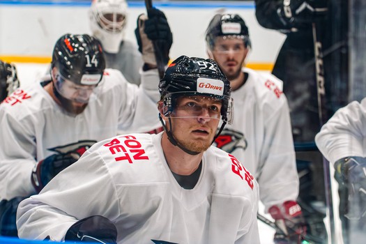 Тренировка «Авангарда» в Санкт-Петербурге