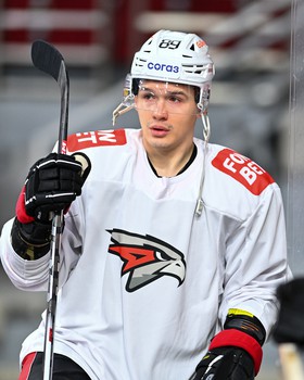 Раскатка «Авангарда» перед матчем в Екатеринбурге