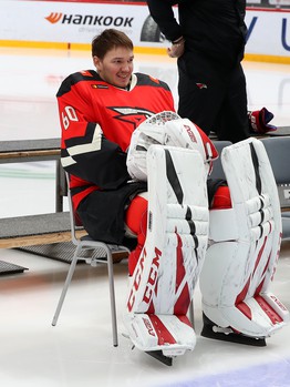 Фотографирование команды перед плей-офф