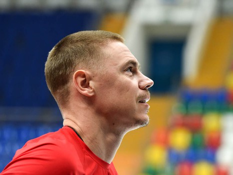 Раскатка "Авангарда" перед выездным матчем с "Динамо" Мск