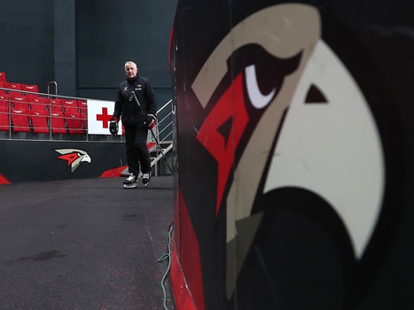 Раскатка «Авангарда» перед матчем с «Амуром»