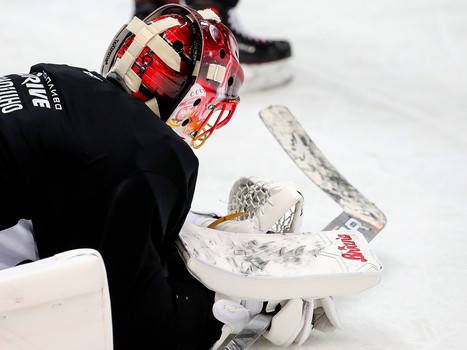 Раскатка «Авангарда» перед матчем со «Спартаком»