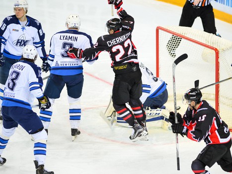 22.02.2016. "Авангард" - "Нефтехимик" 2:1