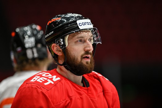 Тренировка «Авангарда» в Омске