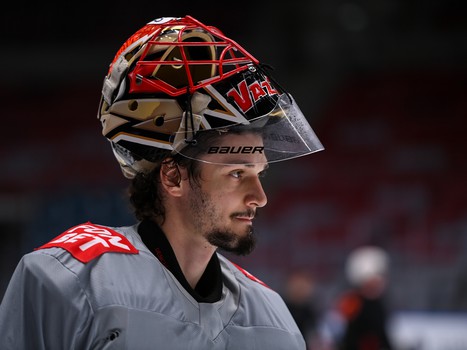 Раскатка «Авангарда» перед матчем в Сочи