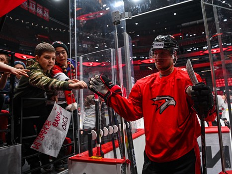 Открытая тренировка «Авангарда» перед плей-офф