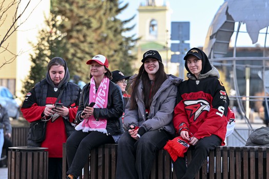 Фан-зона «Авангарда» в Городском саду