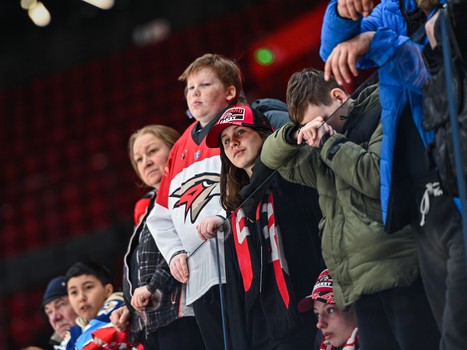 Открытая тренировка «Авангарда» перед финалом Востока