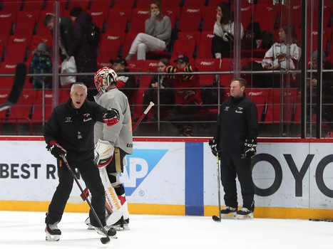 Открытая тренировка «Авангарда» перед плей-офф