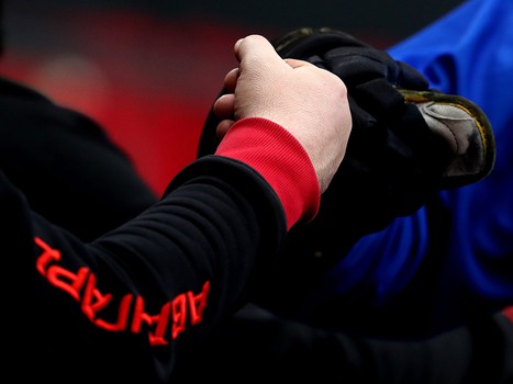 Раскатка «Авангарда» перед матчем с «Нефтехимиком»