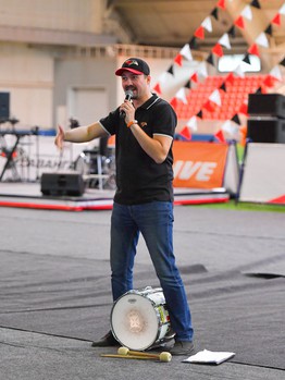 Фан-зона "Авангарда" на "Красной Звезде"