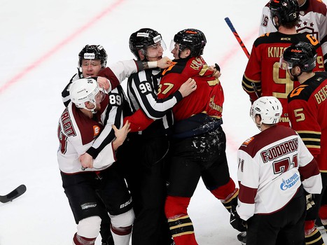 09.02.2021. «Авангард» - «Динамо» Рига 5:1