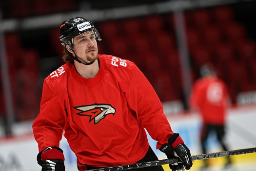 Раскатка «Авангарда» перед матчем с «Локомотивом»