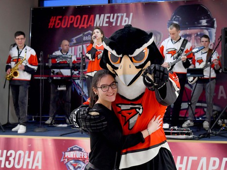 31.03.2019. Фан-зоны "Авангарда" в Омске 