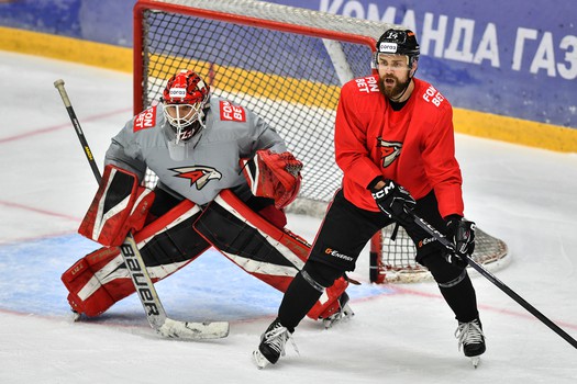 Двусторонний матч «Авангарда»