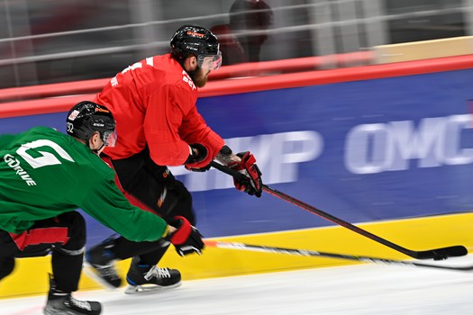 Тренировка «Авангарда» в Омске