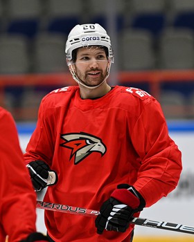 Тренировка «Авангарда» в Хабаровске