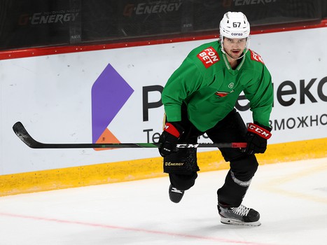 Тренировка «Авангарда» перед выездом