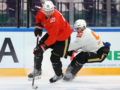 Первая тренировка Никиты Сошникова в «Авангарде»