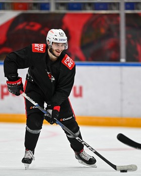 Раскатка «Авангарда» перед выездным матчем со «Спартаком»