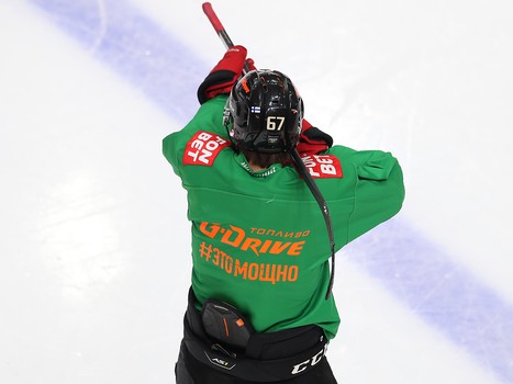 Раскатка «Авангарда» перед матчем с «Магниткой»