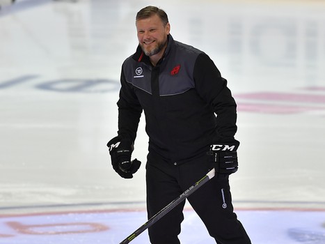 Тренировка "Авангарда" перед стартом турнира в Ярославле