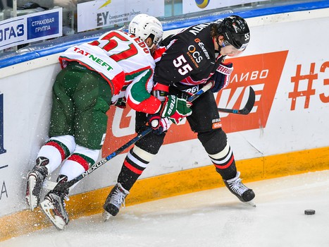 09.03.2017. 1 матч серии 1/2 финала. "Авангард" - "Ак Барс" 1:2 ОТ