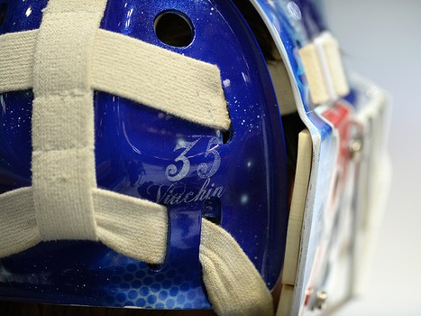 Раскатка "Авангарда" перед матчем со "Львом" 26.11.13