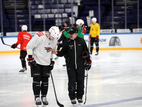 Раскатка «Авангарда» перед выездным матчем с «Ак Барсом»