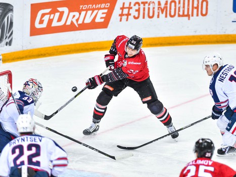 29.12.2017. "Авангард" - "Нефтехимик" 2:3 ОТ