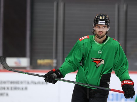 Раскатка «Авангарда» перед матчем со «Спартаком»