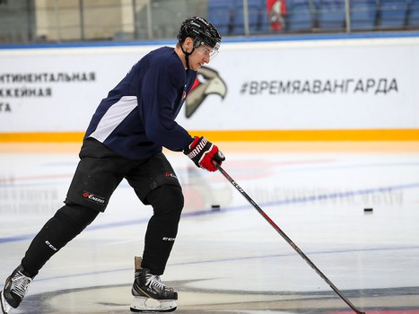 Открытая тренировка «Авангарда» для СМИ