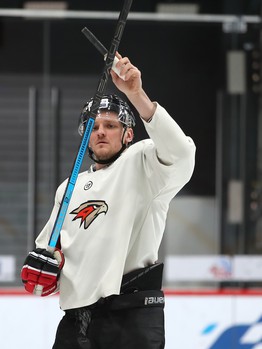 Раскатка «Авангарда» перед матчем с «Ак Барсом»