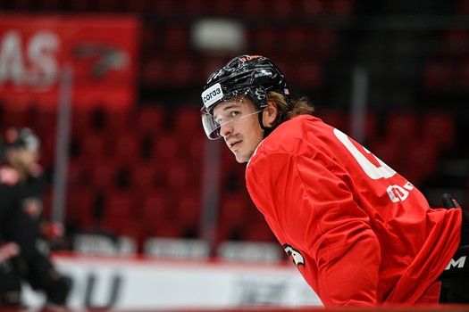 Раскатка «Авангарда» перед матчем с «Салаватом Юлаевым»