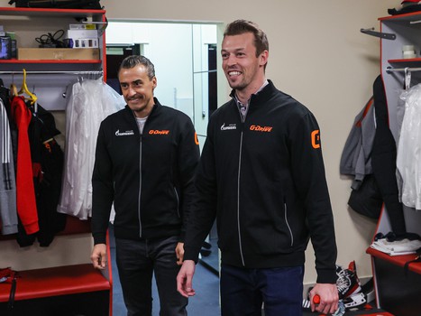 Даниил Квят на тренировке «Авангарда»