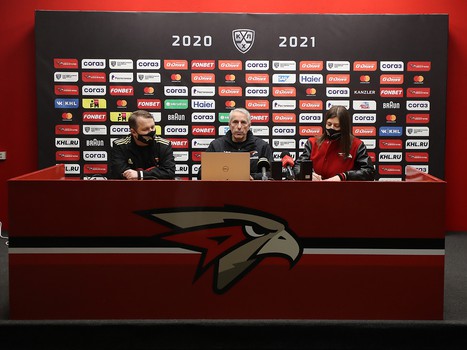 Открытая тренировка «Авангарда» перед стартом финала Востока