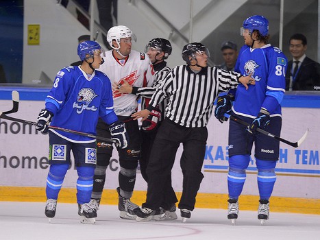 Кубок Президента Республики Казахстан. "Барыс" - "Авангард" 1:2