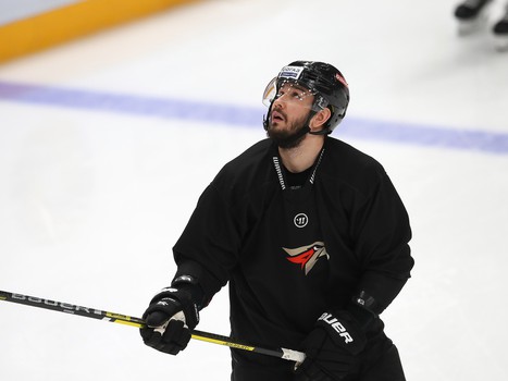 Раскатка «Авангарда» перед матчем с «Трактором»