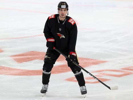 Раскатка «Авангарда» перед матчем с «Сибирью»