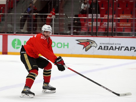 Открытая тренировка «Авангарда» перед плей-офф